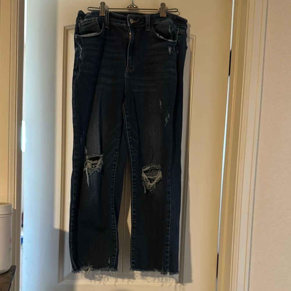 Judy Blue Straight Leg Blue Jeans